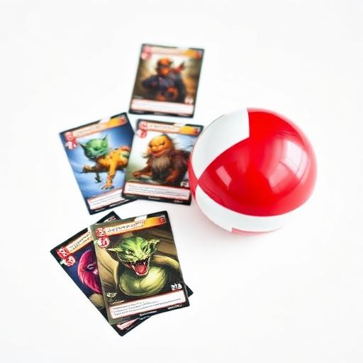 Pokémon style toys